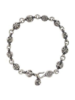Chrome Hearts No1 Multi Ball Bracelet Silver